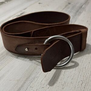 Brave Brown Leather Women’s Belt